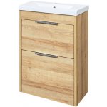 Mereo Vigo CN320 s keramickým umyvadlem 51 cm dub Riviera – Hledejceny.cz