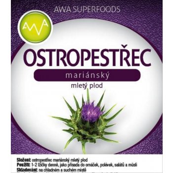 AWA superfoods Ostropestřec mariánský olej 200 ml