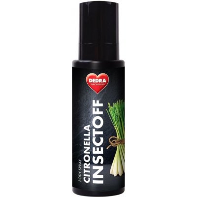 Dedra tělový spray proti klíšťatům a hmyzu CITRONELLA INSECTOFF 100 ml – Zboží Mobilmania