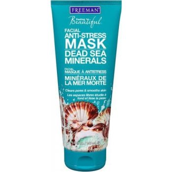 Freeman antistresová pleťová maska s minerály z Mrtvého moře Facial Anti-Stress Mask Dead Sea Minerals 15 ml