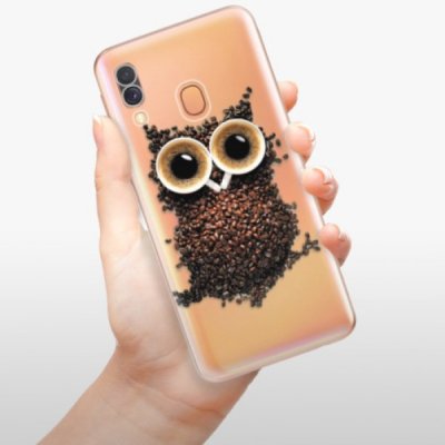 Pouzdro iSaprio - Owl And Coffee - Samsung Galaxy A40 – Zboží Mobilmania