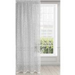 ZÁCLONA AMANDA NA PÁSCE 300X270 CM BÍLÁ – Hledejceny.cz