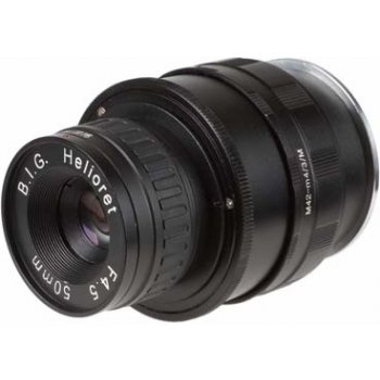 B.I.G. Makrošnek Canon EOS M + Helioret 4,5/50mm