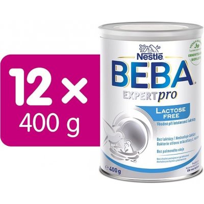 BEBA EXPERTpro Lactose free 12 x 400 g – Zboží Dáma