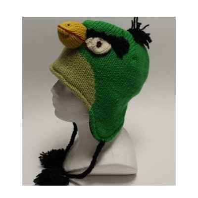 čepice angry bird Zelená Gift3 1338 – Zboží Mobilmania