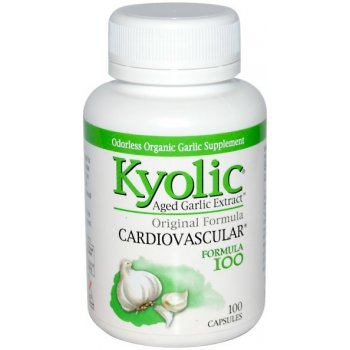 Kyolic Kyolic Aged Garlic Extact Česnekový Extrakt Cardiovascular 100 kapslí