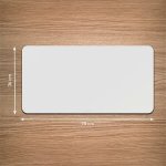 Leitz podložka na stůl světle šedá 70 x 36 cm recyklovaná kůže – Zboží Dáma