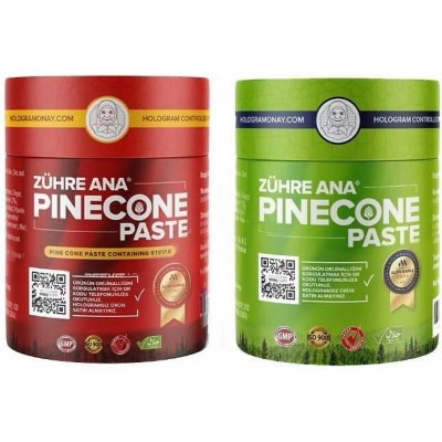 Zuhre Ana Pinecone Paste + Pinecone Paste Stevia 2 x 240 g – Hledejceny.cz
