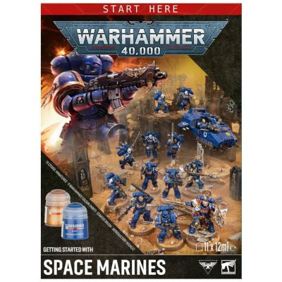 Citadel WARHAMMER 40000: GETTING STARTED WITH SPACE MARINES – Zboží Živě