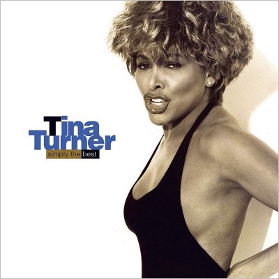 Tina Turner - Simply The Best - Blue - Tina Turner LP