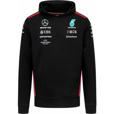 MERCEDES mikina AMG Petronas F1 Replica black – Zboží Dáma