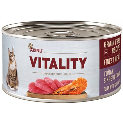 Akinu VITALITY Tuňák & krevety 70 g – Sleviste.cz