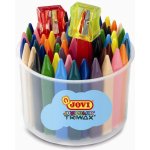 JOVI voskovky trojhranné 72 ks+ ořezávatko v kelímku – Zboží Dáma