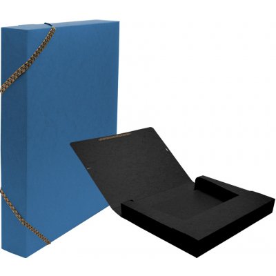 CAESAR Box na spisy A4 4 cm modrý – Zboží Živě
