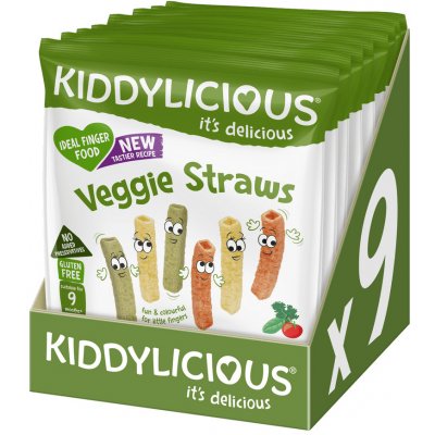 Kiddylicious tyčinky zeleninové 9 x 12g – Sleviste.cz