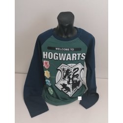 dětské tričko dl.rukáv Harry Potter dorost tm.