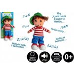 Teddies kluk Honzík hadrový česky mluvící na kartě 30 cm – Zboží Dáma Teddies kluk Honzík hadrový česky mluvící na kartě 30 cm – Zboží Dáma