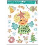 Fólie okenní veselé obrázky z linek 42x30cm set – Hledejceny.cz