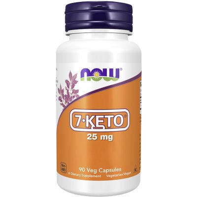 Now Foods 7-KETO 25 mg 90 Veg kapslí – Hledejceny.cz