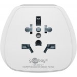 Goobay IEC 320 C13 Cestovní adaptér pro cizince bílý - originální – Hledejceny.cz