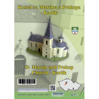 Z-Art Kostel sv. Martina a Prokopa - Karlík 1:150 – Zboží Dáma