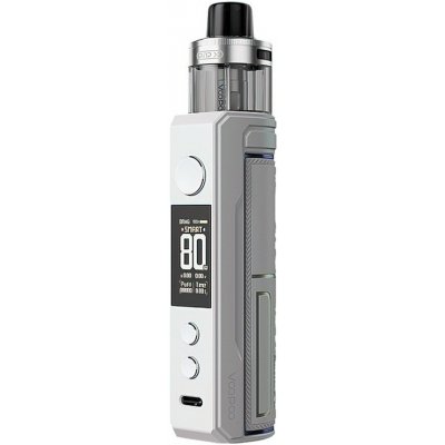 VooPoo Drag X2 Mod Pod 80 W Full Kit 0 mAh Pearl White 1 ks – Hledejceny.cz