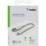 Belkin CAA002bt0MWH Lightning, 15cm, bílý – Hledejceny.cz