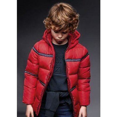 Mayoral zimní bunda chlapecká 7432-22 červená – Zboží Mobilmania