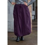 Italy fashion manšestrová sukně BĚTKA tmavě modrá – Zboží Dáma