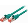 síťový kabel Nedis CCGP85221GN05 S/FTP CAT6, zástrčka RJ45 - zástrčka RJ45, 0,5m, zelený