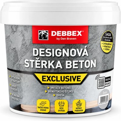 DEN BRAVEN BETON EXCLUSIVE šedá 5 kg – Hledejceny.cz