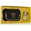 Kosmetická sada Versace Yellow Diamond EDT 90 ml + tělové mléko 100 ml + sprchový gel 100 ml + kabelka dárková sada
