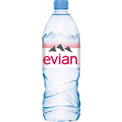 Evian přírodní minerální voda nesycená 1 l – Zboží Dáma