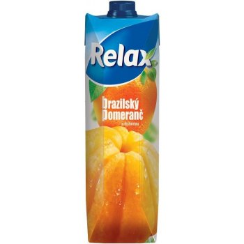 Relax džus brazilský pomeranč 1000 ml od 35 Kč - Heureka.cz
