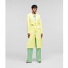 Dámský kabát Karl Lagerfeld Tailored Coat žlutá