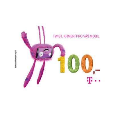 T-mobile Twist kupon s kreditem 100,-Kč – Zboží Mobilmania