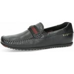 Bugatti pánské kožené mokasíny černé – Zboží Dáma