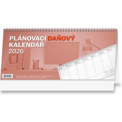 Stolní Plánovací daňový 2026 – Zboží Dáma