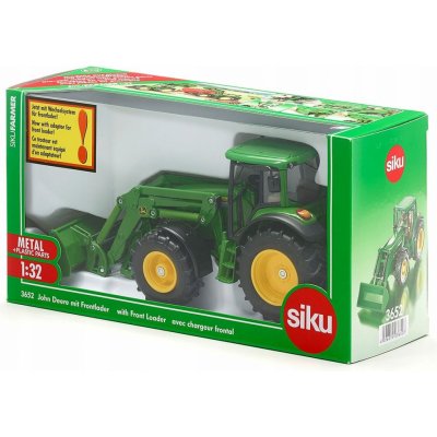 Siku Traktor John Deere s čelním nakladačem měřítko Farmer 1:32 – Sleviste.cz