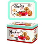 Easy Life Plechová na sušenky Cookies 22 x 14 x 13 – Zboží Mobilmania