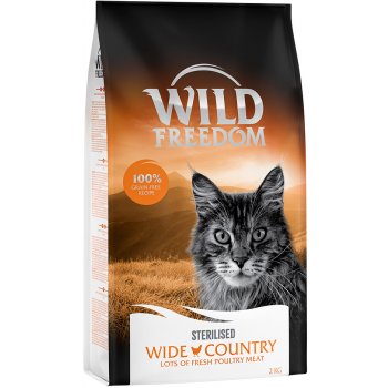 Wild Freedom Wild Freedom Adult Wide Country Sterilised drůbeží 3 x 2 kg