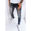 Pánské džíny Dstreet Černé pánské džínové kalhoty UX3999