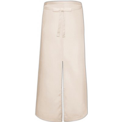 Link Kitchen Wear Bistro zástěra s rozparkem X962 Natural Pantone 7499 100x100cm – Hledejceny.cz