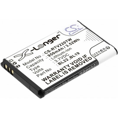 Cameron Sino CS-RTV220TW 3.7V Li-ion 950mAh černá - neoriginální – Zboží Živě