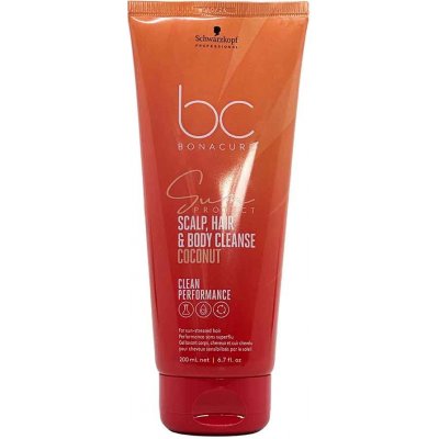 Schwarzkopf Professional BC Bonacure Sun Protect Scalp Hair And Body Cleanse 200 ml – Hledejceny.cz