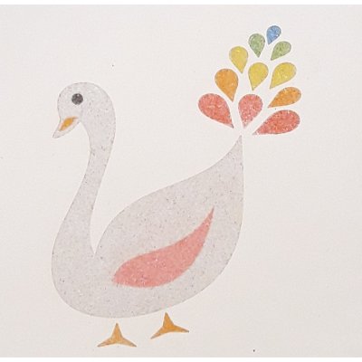 Radost v písku Šablona na pískování husa – Hledejceny.cz