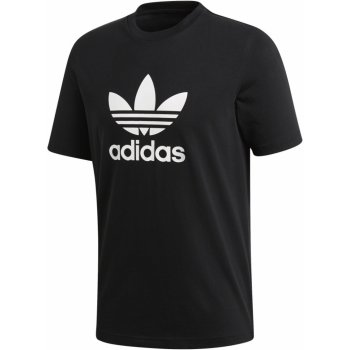 adidas TREFOIL T shirt černá