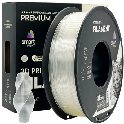 Smart Print PLA+ průhledná 1.75mm 1kg – Zboží Mobilmania