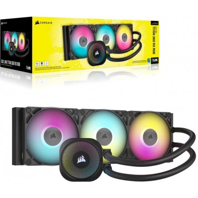 Corsair iCUE LINK TITAN 360 RX RGB Black CW-9061018-WW – Hledejceny.cz