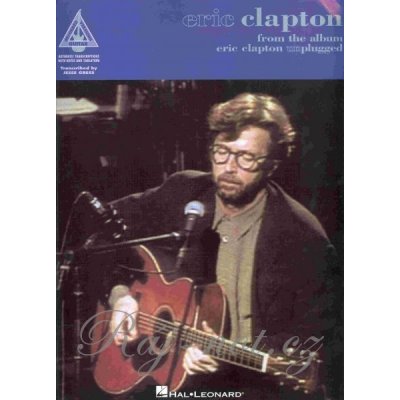 Eric Clapton Unplugged zpěv kytara + tabulatura